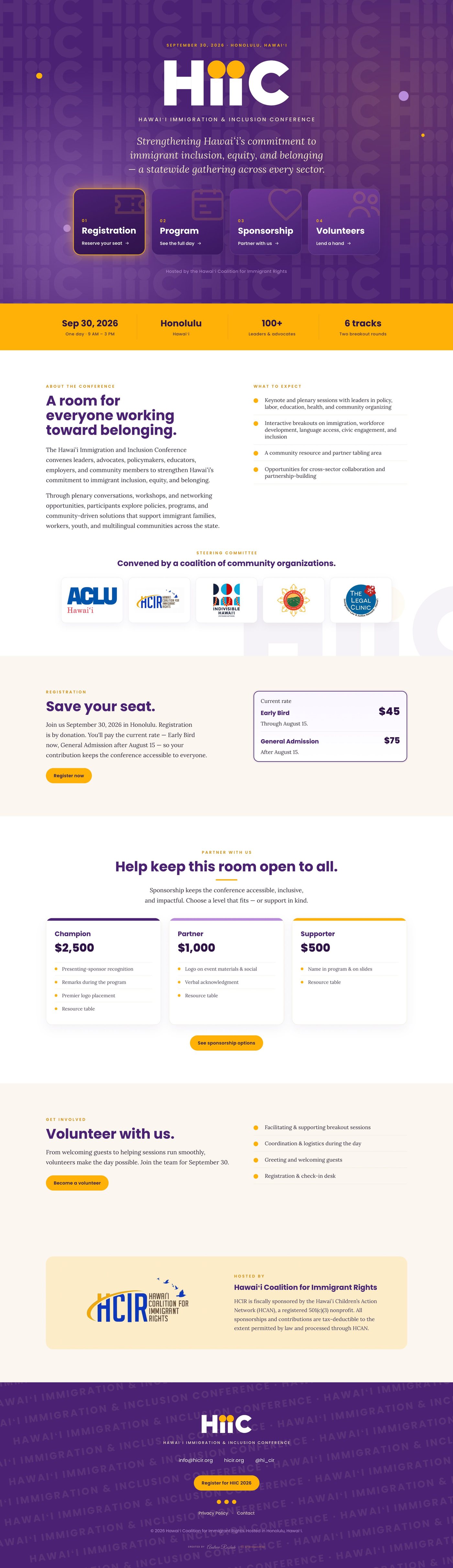 HIIC website