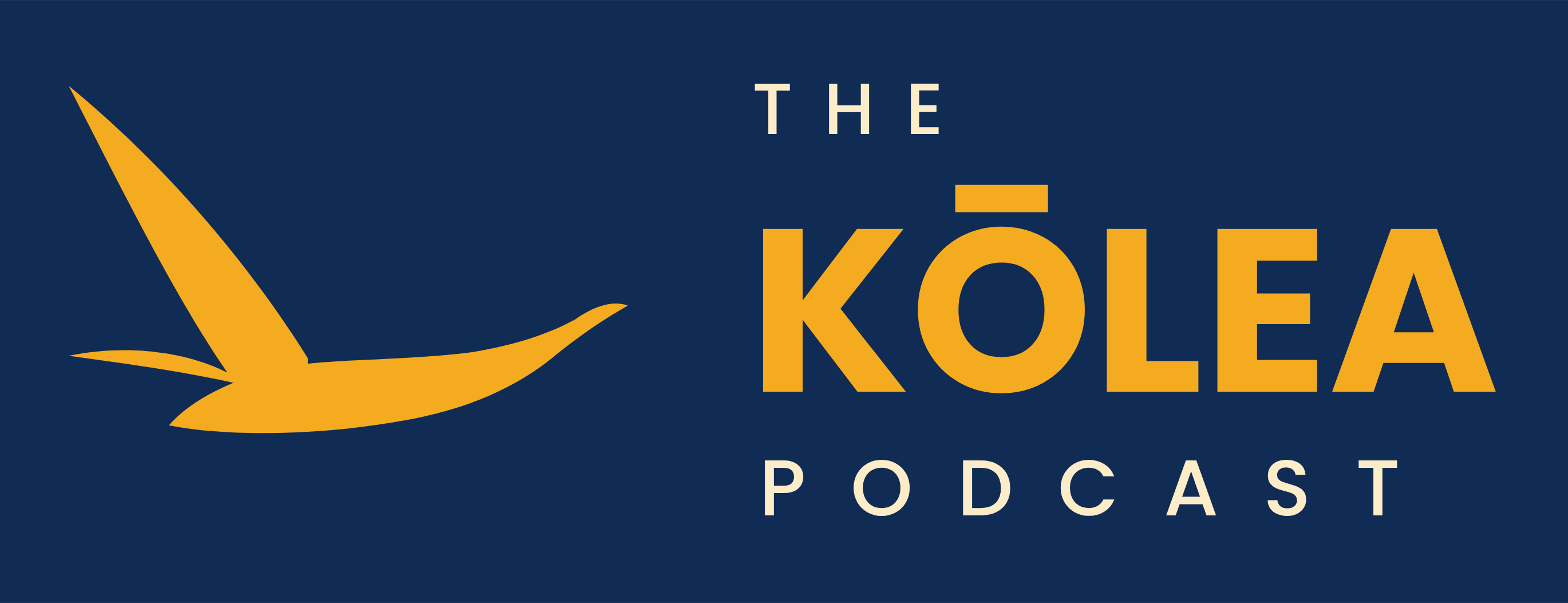 The Kōlea Podcast horizontal lockup